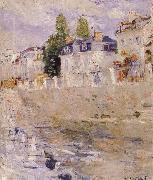 Berthe Morisot The Dock of Buchwu painting